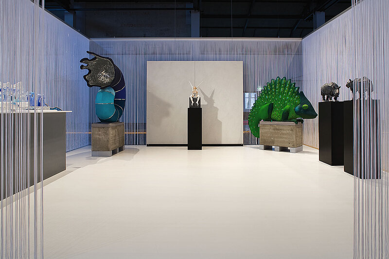 Kiesel, Messestand Kiesel, Messestand